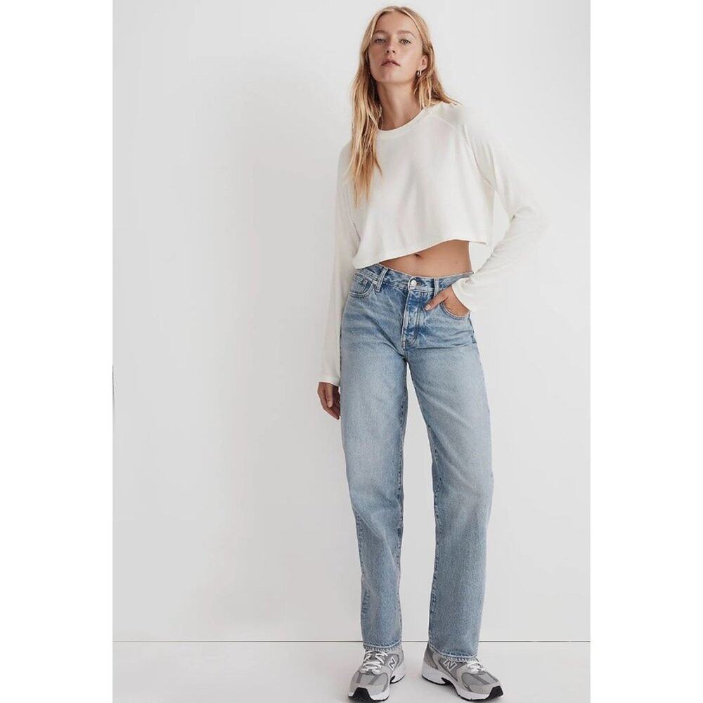 Madewell Raglan Supercropped Tee